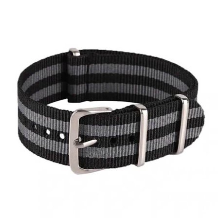 Klockarmband Natoband / nylonband 18 mm olika färger
