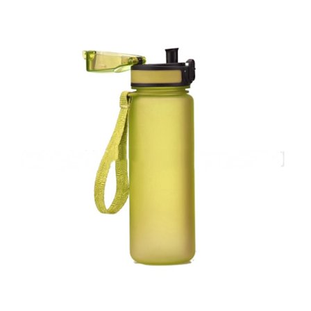 Vanntflaske 12 Oz - Lekkasjesikker og svettfri treningsflaske - Perfekt gave til trening eller sport og utendørs (oransje)