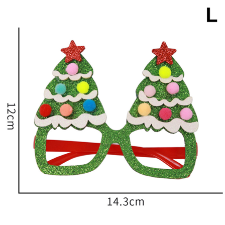 Jul Vuxna Barn Ram Glasögon Dekoration Barngåvor Kristus