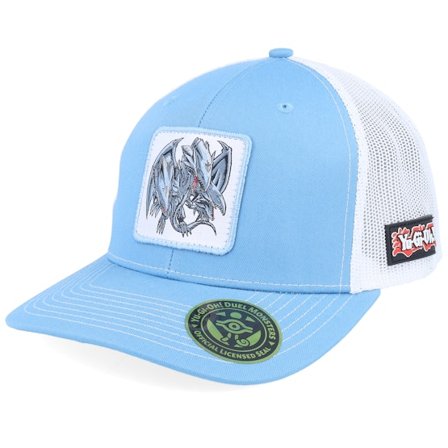 Yu-Gi-Oh! - Modrá trucker Kšiltovka - Blue-eyes Ultimate Dragon Blue/Whitetrucker - Yu-Gi-Oh @ Hatstore