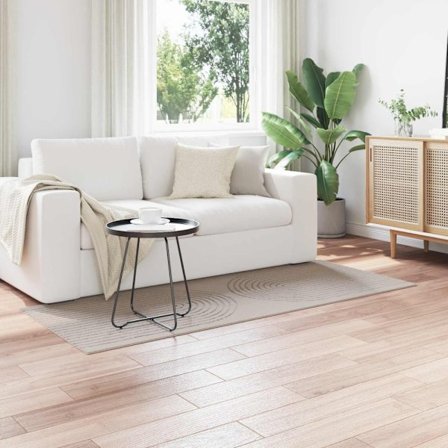 Områdesmattor Rektangulär Kräm 200 x 80 cm