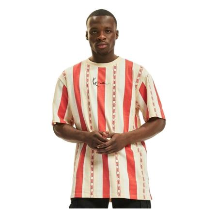 Karl Kani, T-Shirts Rood, Heren, Maat:M
