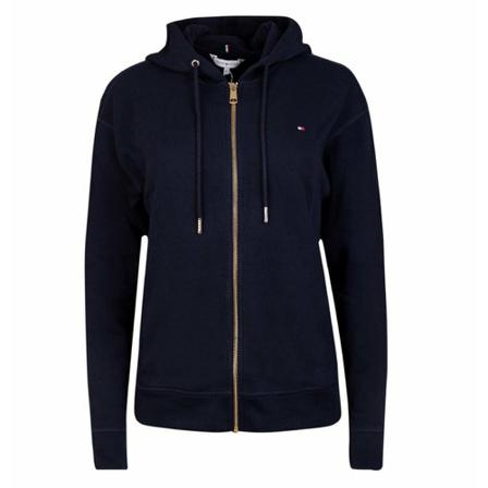 Tommy Hilfiger Zip Sweatshirt Blå, Dame Striktrøjer og sweatere