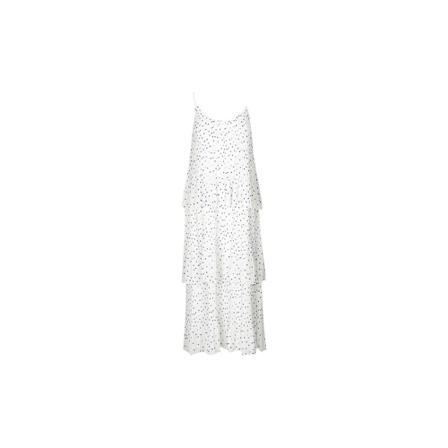 Samsøe Samsøe tatiana dress , Wit , Dames , Maat: M Maxi jurken