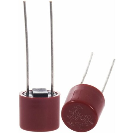 10 stk. radiale kabler - langsomt brændende sikring T3.15A 250V