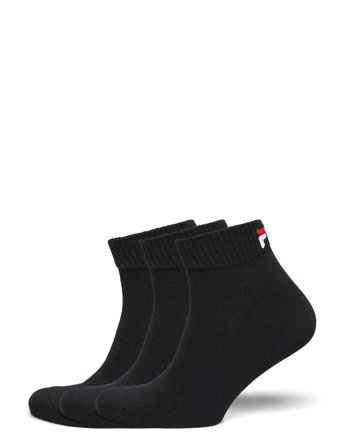 FILA Socks | Fila 3Pk Quarter Plain Socks | 43-46