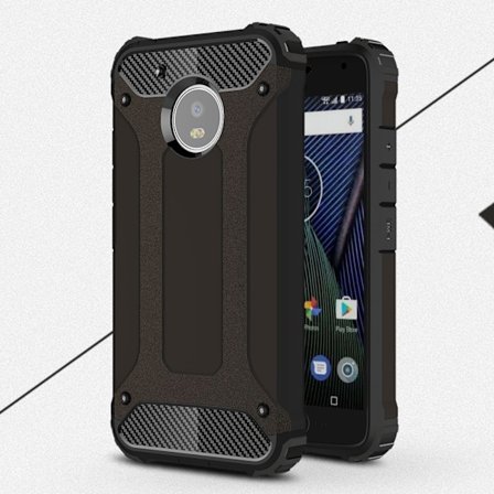 Hybrid Armor Mobilskal till Motorola Moto G5 Plus - Svart