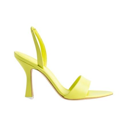 3Juin, High Heel Sandals Żółty, Kobieta, Rozmiar: 38 EU