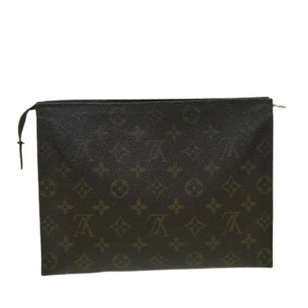 Louis Vuitton Vintage, Pre-owned Canvas pouches Bruin, Dames, Maat:ONE Size