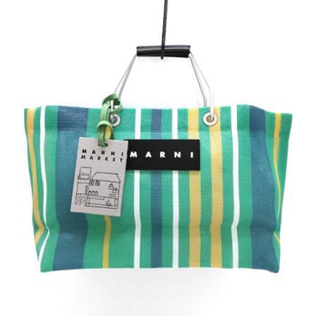 Marni Pre-owned Green Polyester Marni Tote Taske Grøn, Dame Vintage Tasker, Størrelse: ONE Size