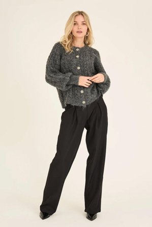 Kabba knit Cardigan Dark Grey M