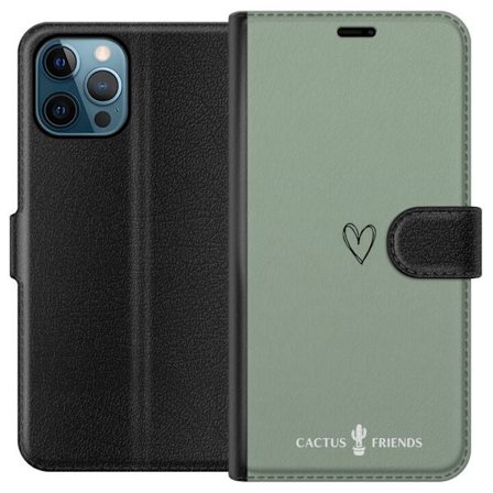 Kompatibel Tegnebogsetui til Apple Apple iPhone 12 Pro Max Cactus and Friends – SageLove