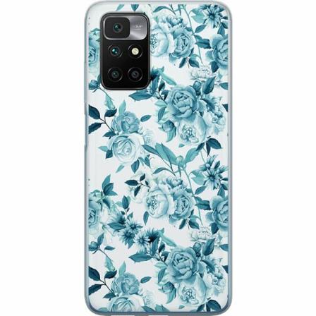 Xiaomi Redmi 10 Genomskinligt Skal Blommor