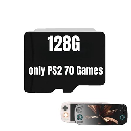 Retroid Pocket 5 Spelkort, 256G Kapacitet, 160 PS2 Spel,128G endast 70 PS2