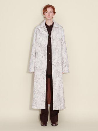 Holzweiler Loma Quilt Coat - Ecru Mix - Women's - L