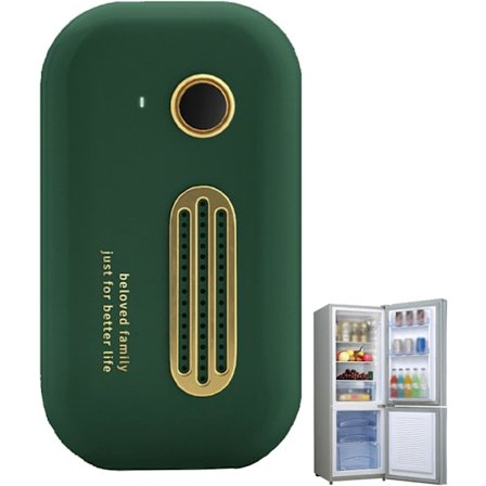 1 Pakk Mini USB Kjøleskap Luftfrisker - USB Ladbar - Luftrenser