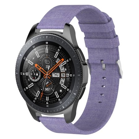 Canvasarmband Samsung Galaxy Watch 46mm Lila