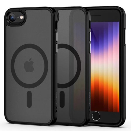 TECH-PROTECT MAGMAT MAGSAFE IPHONE 7 / 8 / SE 2020 / 2022 MATT SVART