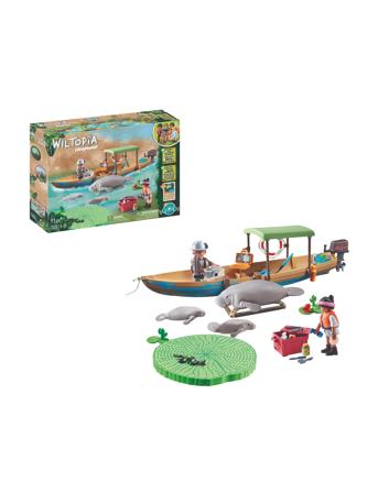Playmobil Wiltopia Båttur Til Sjøkuene - 71010 Toys Playmobil Toys Playmobil Wiltopia Multi/mønstret PLAYMOBIL*Betinget Tilbud