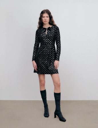 Ida Sjöstedt Sadie Dress - Black - 42