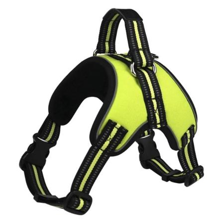 Hundevest med Refleksstriper og Justerbar Design Hundebryst-L
