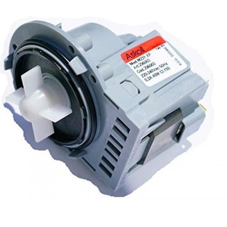 SYNCHRONOUS avloppspump - ASKOLL M231 XP - 40 W - Vit - Designad för diskmaskin och tvättmaskin