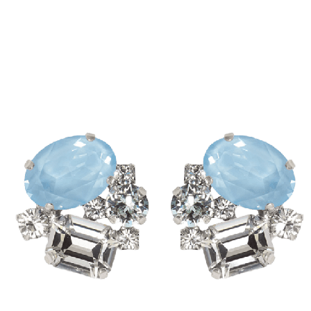 Caroline Svedbom Mini Carolina Earrings Örhängen Dam Silver ONESIZE