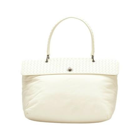 Bottega Veneta Vintage, Pre-owned Handbag Wit, Dames, Maat:ONE Size