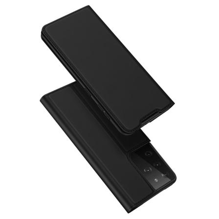Dux Ducis Skin Pro Läderfodral Samsung Galaxy S21 Ultra Svart