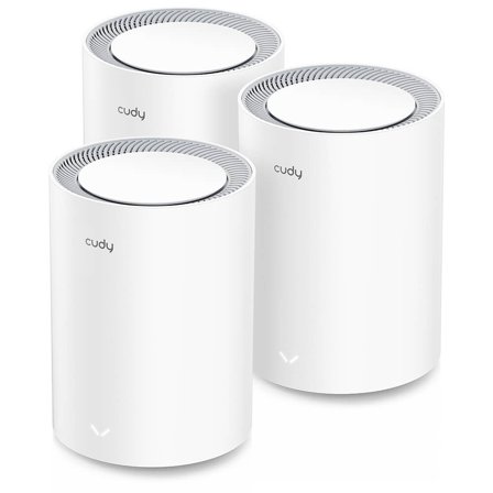 Cudy Mesh Solution M3000 3-pk AX3000 Gigabit Wi-Fi 6 2.5G White