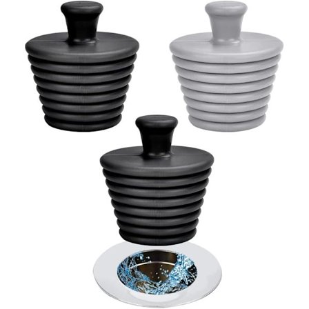 3 stk. Gummi Servant Plugg Universal Badekar Plugg Kitch,ZQKLA