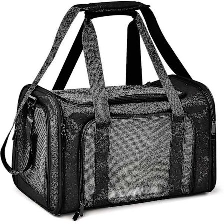 Kjæledyrsbærer for små mellomstore katter Hunder Valper på 15 pund