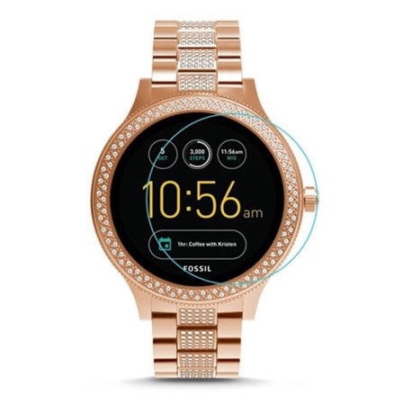 Fossil Venture HR (Gen 4) buekantet skærmbeskytter i hærdet glas
