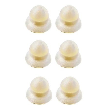 3 Par Smala Hörlurstoppar, Ljudisolerande, In-Ear Hörlurar Silikon Ljudisolerande Hörlurstopp Tillbehör