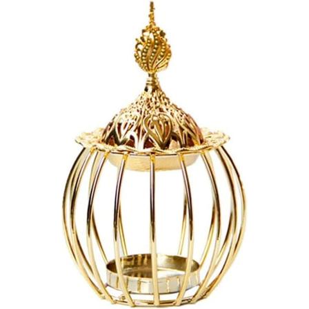 Metallrøkelsebrenner, arabisk røkelsebrenner, metallrøkelseholder