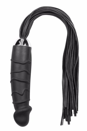 FLOGGER DILDO - BLACK FRÅN EASY TOYS