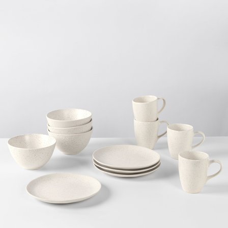 Broste Nordic Vanilla morgenmadssæt 12 dele | KitchenOne