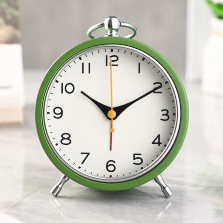 Snooze Ur-klokke Kreativ Mode Lydløs Alarmur - Grøn