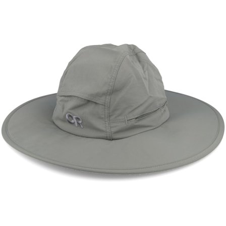 Burton - Gris sunhat Sombrero - Sunbriolet Pewter Sun Hat @ Hatstore