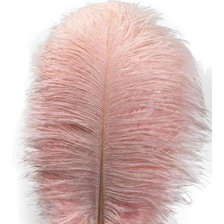 10 kpl strutsin sulkia 30–35 cm (12–14 tuumaa) sulka kodin sisustukseen vaaleanpunainen