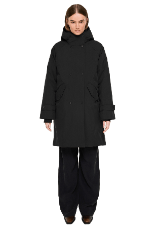 ELVINE Augustina Vinterjackor Dam Svart S