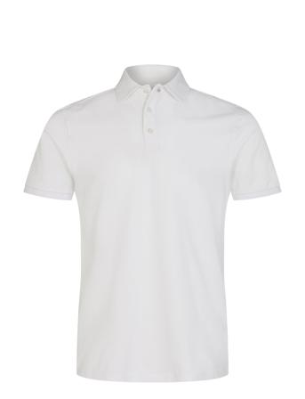 Bs Lanai Polos Short-sleeved Hvit Bruun & Stengade