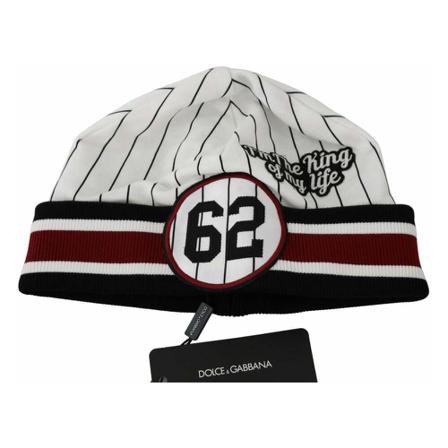 Dolce & Gabbana, Beanies Wit, Heren, Maat:S