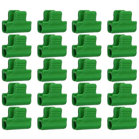 Kasvihuoneen kiinnikkeet, 20 pakkausta kasvihuonekalvon kiinnitysklipsejä, laminoitu muovi