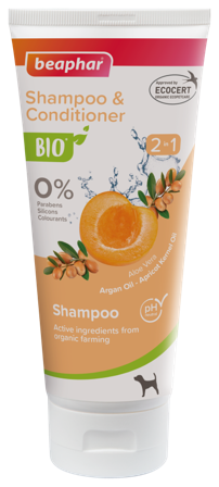 Beaphar BIO Sjampo 2-i-1 - 200ml