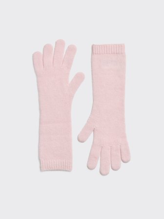 Holzweiler Long Cashmere Gloves - Light Pink - Unisex - One size