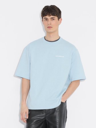 Holzweiler - Ranger Sugarsnap Tee - Light Blue - Mens - Large