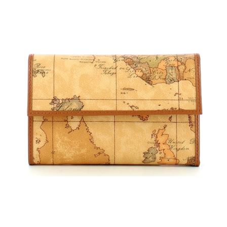 Alviero Martini 1a Classe, Geo Classic wallet Brązowy, Kobieta, Rozmiar: ONE Size