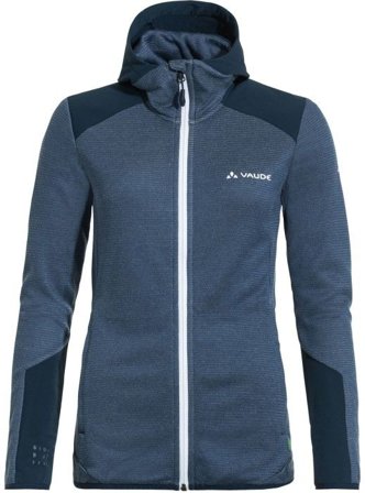 Vaude W's Monviso Woodfiber Fleece Jacket Dark Sea - Vaude