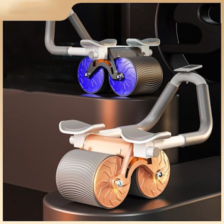 Hot Rea Hem Gym Equipment 2 Wheel Widen Abdomina